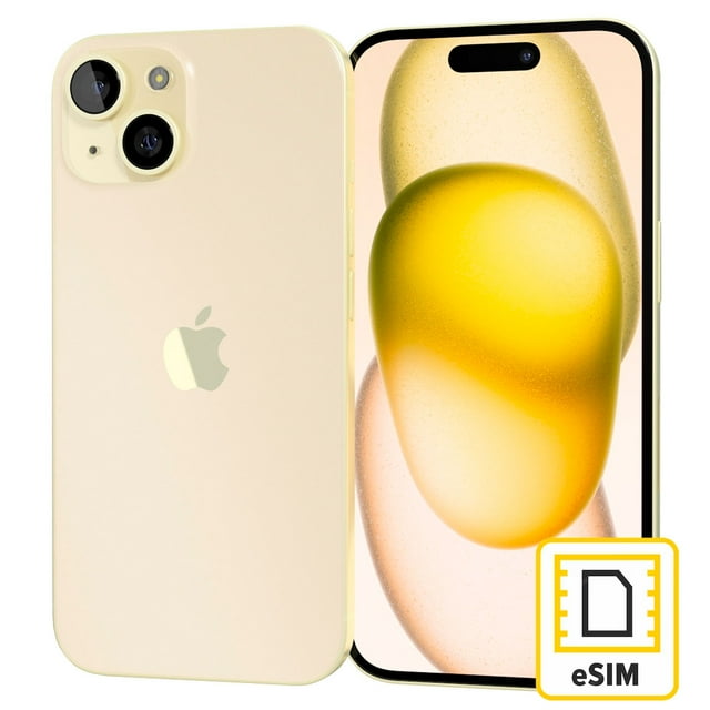 Smartphone Apple iPhone 15 128 Gb Amarillo Grado A Reacondicionado