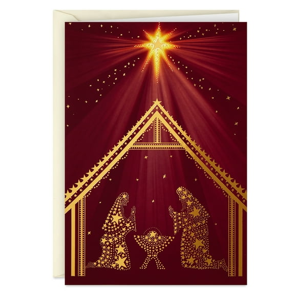 Nativity Christmas Card