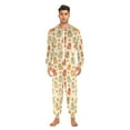 thumbnail image 3 of FORMRS Onesies Pajama for Adults Unisex Hoodie Winter Jumpsuit One Piece Sleepwear, Sizes S-2XL, Cute Cartoon Ghost Pattern, 3 of 7