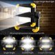 thumbnail image 2 of Luz de trabajo LED recargable portátil - Rotación de 360° Plegable Súper resistente Soporte de luz USB Herramienta de trabajo inalámbrica con batería para iluminación de camping al aire libre, 2 of 5
