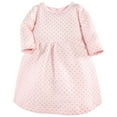 thumbnail image 4 of Hudson - Vestidos De Algodón Para Niña, Color Azul Marino Metálico, Rosa, 18 A 24 Meses, 4 of 4