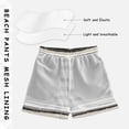 thumbnail image 3 of FORMRS Boys Swim Trunks Quick Dry Mesh Liner Boardshorts Sizes XS-XL, Black Stripes, 3 of 7