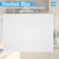 thumbnail image 2 of Sekonow 20 Pack Platter Storage Dividers - 15.8x11.8in Long Felt Porcelain Plate Dish Protectors, Serving Tray Separators Pads for Stacking in Cabinet or China Storage Containers, 2 of 7