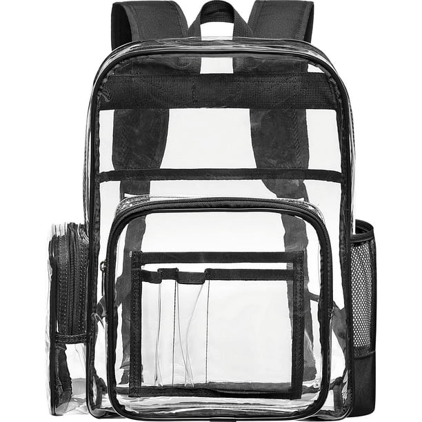Dnzzs Clear Backpack Heavy Duty Transparent Clear Bag for Stadium