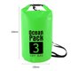 thumbnail image 3 of Saco De Bolsa Seca Bolsa seca impermeable Pack Saco Natación Kayak River Trekking (3L Verde) Tmvgtek Libre de BPA, 3 of 4