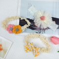 thumbnail image 5 of 3Pcs Baby Girl Headbands Flower Bow Headband for Baby Girls Soft Hairbands Hair Accessories for Newborn Infant Toddler Kids, 5 of 6