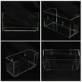thumbnail image 6 of RENACLIPY Transparent Acrylic Wall-Mounted Tissue Box and Gloves Holder for Home and Office, Storage Organizer, 6 of 8