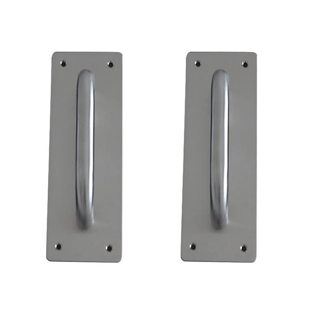 Yuarrent 2 manijas de puerta, extractor de empuje, pieza reemplazada, mano de obra fina de acero inoxidable, tornillos a prueba de herrumbre, manijas de Decoración del hogar Yuarrent HA083986-01