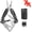 titanium Grey, variant on Multitool with Pocket Knife, Birthday Gifts for Men Women Mom Dad, 21-in-1 Stainless Steel Pliers with Screwdrivers, Self-locking Multi tools with EDC Sheath, Ideal for Home, Camping, Survival