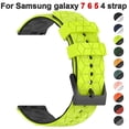 thumbnail image 2 of Correa de silicona de 20 mm y 22 mm para Samsung Galaxy Watch 7/6/5/4 40 44 mm 6 4 Classic Gear S3 Pulsera universal para Huawei GT3 4Pro, 2 of 5