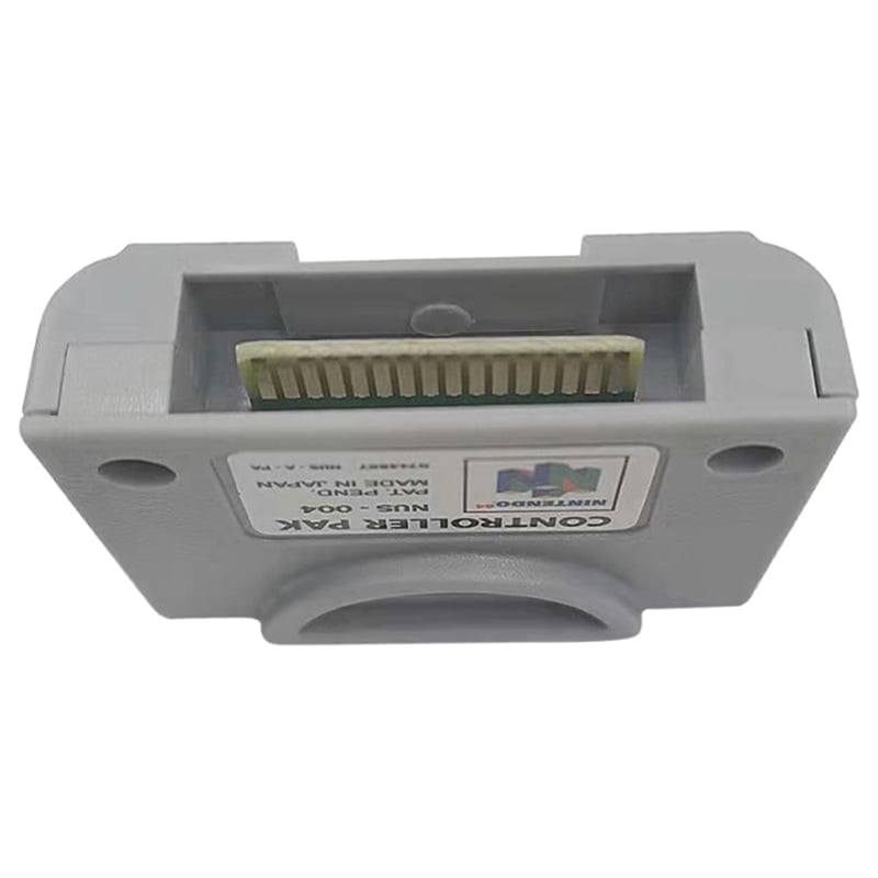 Pack Expansion Memory Card Cartridge for N64 Controller Pak (NUS-004)  Replacement Save Your N64 Game Progress