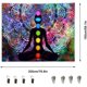thumbnail image 2 of Tapiz, Tapiz de pared de mandala, tapiz de meditación, tapiz de mandala colorido, tapiz de mandala de yoga para colgar en la pared, con kit de instalación, para dormitorio, sala de estar, dormitorio, decoración de sala de estudio JM, 2 of 5