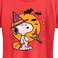 thumbnail image 2 of Peanuts - Snoopy Woodstock Witchcraft - Women's Short Sleeve Graphic T-Shirt, 2 of 6