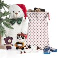 thumbnail image 5 of Christmas Sack – 28" X 20" Canvas Gift Bag with Drawstring, Full Print Polyester Santa Sack, Durable Reusable Xmas Gift Bag for Holiday, Party & Storage, 5 of 5
