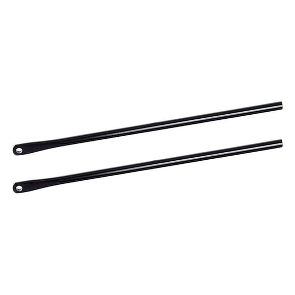 Racktime Rear Bicycle Carrier Replacement Mounting Stay - 1 Piece (Black - STRAIGHT 240mm)