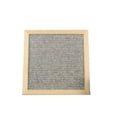 thumbnail image 2 of Tablero de letras intercambiable de fieltro retro pulgadas Pizarra con marco de madera de roble gris SM SunniMix Mini pizarra, 2 of 8