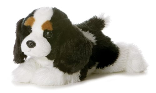 World Flopsie Plush Charles Dog, 12 inch, Realistic Styling by Aurora