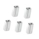 thumbnail image 2 of 5 Ganchos De Pared Individuales, Adornos De Pared, Resistentes, Decorativos, Plegables, Plateados. Plata, 2 of 10