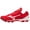 Red-White, variant on Mizuno Mizuno Wave Lightrevo TPU Men's Molded Low Baseball Cleat