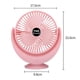 thumbnail image 2 of Ventilador con pilas recargables, viento fuerte, batería de larga duración, pequeño ventilador de escritorio USB, 2 of 5