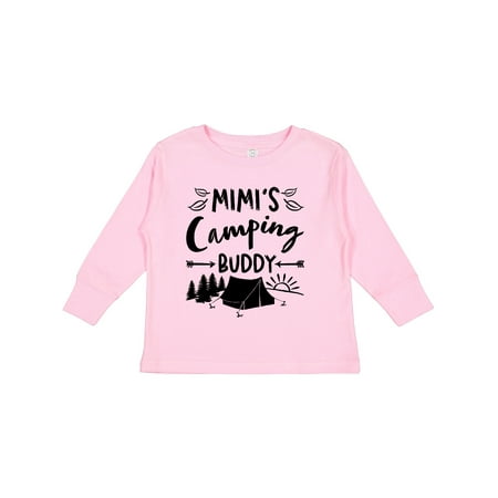 

Inktastic Mimis Camping Buddy Gift Toddler Boy or Toddler Girl Long Sleeve T-Shirt