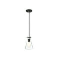 thumbnail image 3 of Trade Winds Lighting 1-Light Pendant Light In Matte Black, 3 of 5