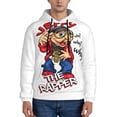 thumbnail image 2 of Lsque Sml Jeffy Pattern Casual Men's Hoodie,Hooded Sweatshirt with Kangaroo Pocket,Pullover Hoodie-4X-Large, 2 of 8