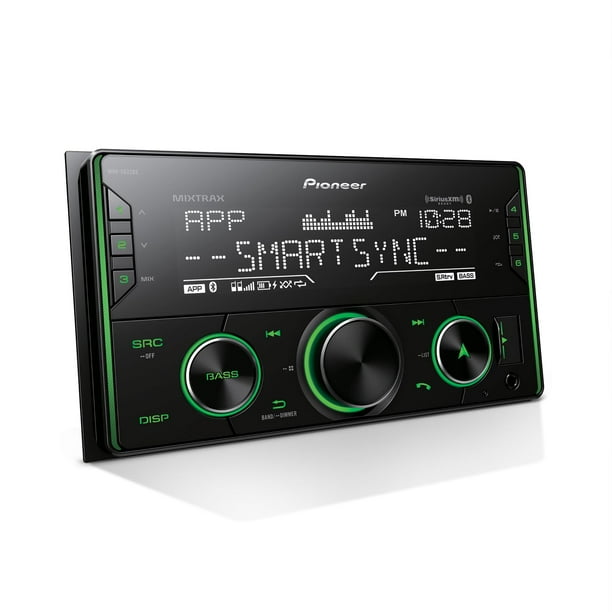 Estéreo de coche Pioneer MVH-S622BS de doble DIN Bluetooth USB/AUX
