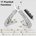 thumbnail image 3 of Arcticwind 11-in-1 Multi-Tool Pliers - Stainless Steel Survival Knife w/Screwdriver Bits, Self-Locking Multifunctional Tool for Camping, Hunting, Emergency, Outdoor Adventures (Includes Sheath), 3 of 6