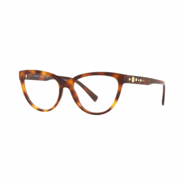 Versace VE3264B-5217 Havana Cat-Eye - Anteojos de plástico para mujer Versace VE3264B-5217