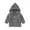 Gray, variant on Kids Jackets for Girls Boys Toddler Baby Boys Solid Color Ears Hooded Knitted Tops Warm Coat Clothes