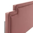 thumbnail image 3 of Modway Transfix Performance Velvet Twin Headboard in Dusty Rose, 3 of 9