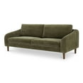 thumbnail image 2 of Moe's Home Collection Quinn Sofa Cedar Green Fabric Sofas, 2 of 6