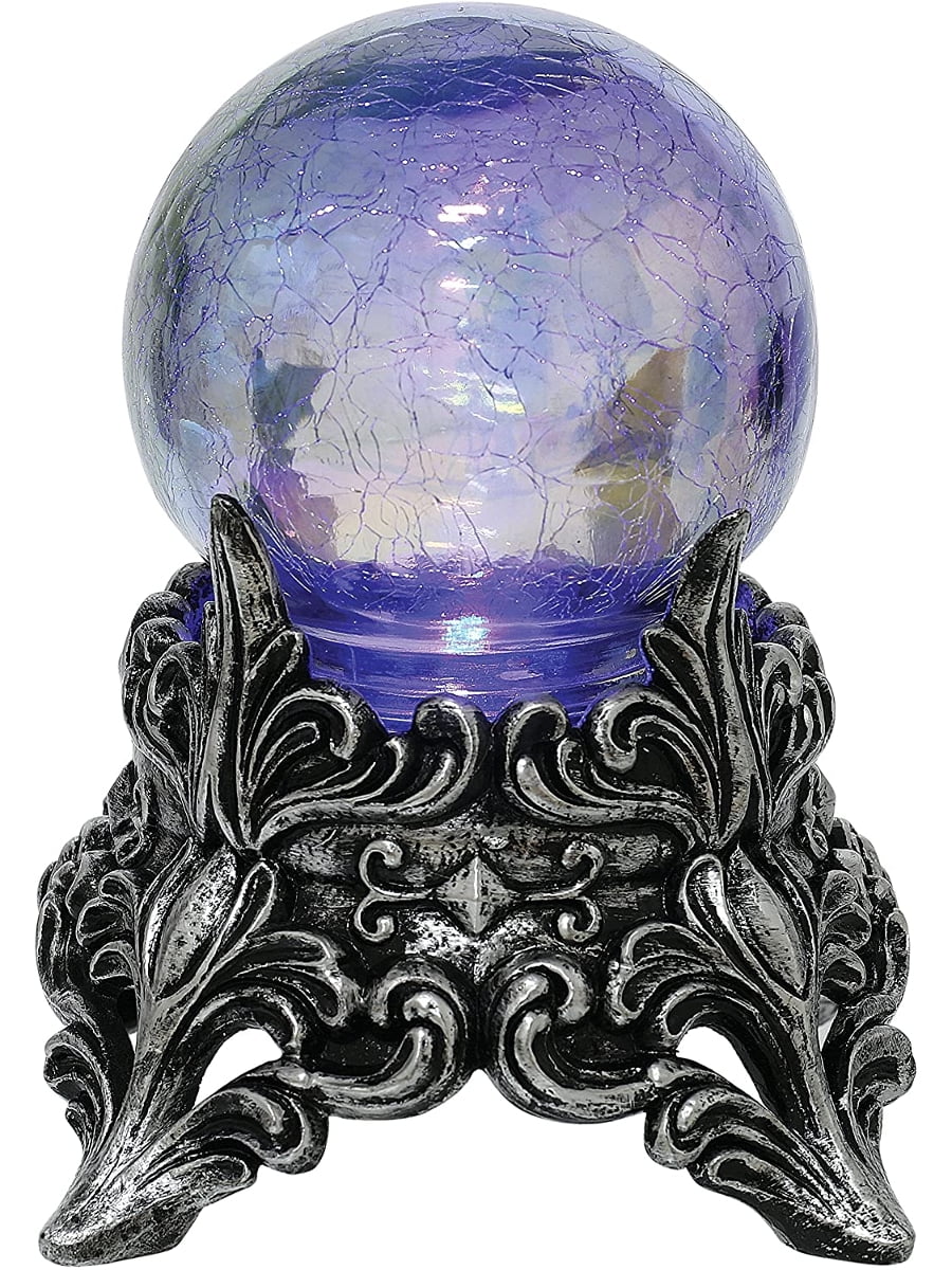 Crystal Ball Halloween Decor
 Crystal Ball Mystic Halloween Decoration Walmart