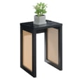thumbnail image 3 of Convenience Concepts Northfield Weave End Table, Black/Beige Barley, 3 of 7