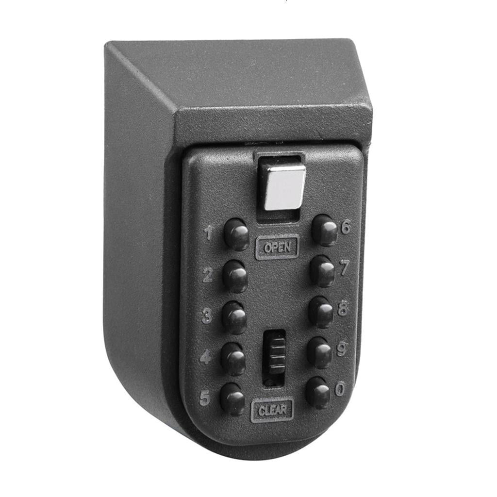 Key Box Wall Mounted 10 Digit Combination Key Safe Lock Storage Case Conatiner