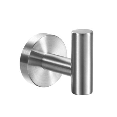 Gancho para albornoz, ducha, cocina, ganchos para colgar en la pared, montaje en pared, acero inoxidable SUS 304 (astilla 4)