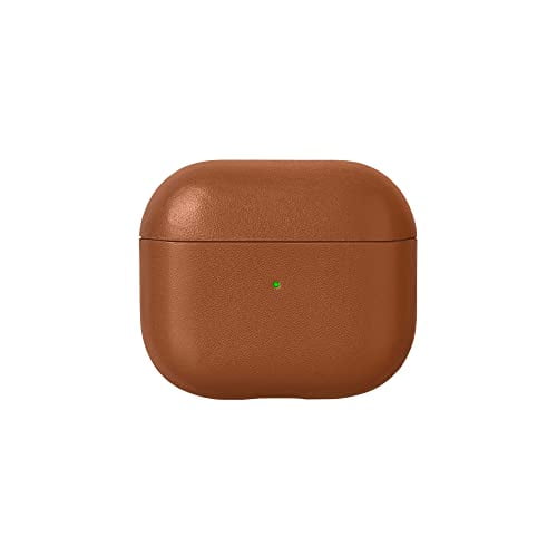 Native Union Leather Case for AirPods (3rd Gen) – Handcrafted Italian Leather case – Compatible with Qi Wireless Chargers – for AirPods (Tan) - Walmart.com