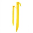 thumbnail image 3 of (4 pack) Coghlan's 9" ABS Plastic Tent Pegs - Bulk with No-Slip Hook, 3 of 3