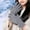 Gray, variant on QSAWXQZ Women's Fleece Velvet Thermal Gloves Solid Windproof Waterproof Warmer Athletic Gloves for Outdoor Purple Free Size