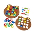 thumbnail image 4 of Juego de combinación de formas CUTICAT Juguete educativo sensorial de Color, 4 of 8