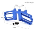 thumbnail image 3 of Metal Dual Motor Mount Double Motor Holder For Arrma 1/7 Felony Infraction Limitless Rc Car Upgrade Parts Blue, 3 of 5
