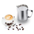 thumbnail image 5 of Jarra para espumar leche Jarra humeante de 20 oz Accesorios para máquina de café expreso de acero inoxidable para barra de café Herramientas de barista capuchino Jarra de leche Vaporizador Taza con de, 5 of 5