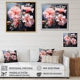 thumbnail image 4 of Designart "Hibiscus love expression VI" Floral Canvas Art Print, 4 of 5
