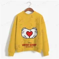 thumbnail image 3 of Sudadera básica de cuello redondo para mujer, nueva sudadera con capucha con estampado de Minnie Mouse de Disney de primavera 2024, jersey informal Harajuku para niña, 3 of 5