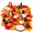 Fall Woodland, variant on 6 Sets Jungle Animals Woodland Table Centerpieces DIY Kit for Themed Party Decor