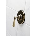 thumbnail image 2 of Kingston Brass KS3032HL  Single-Handle Three-Way Diverter Valve with Round Trim Kit, Polished Brass, 2 of 9