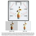thumbnail image 4 of B-Qtech 16"x16" Professional Photo Light Box for Photography, Mini Studio with 3-Color Dimmable LED Lights (3200K-6500K), Includes 12 Backdrops + Foldable Lightbox, 4 of 8