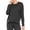 #2602: 1 Pack, Grey, variant on Cadmus Women's Quick Dry Long Sleeve Shirts Athletic Yoga Tops Casual Sun Protection Running Shirt with Thumb Hole,Black,XX-Large