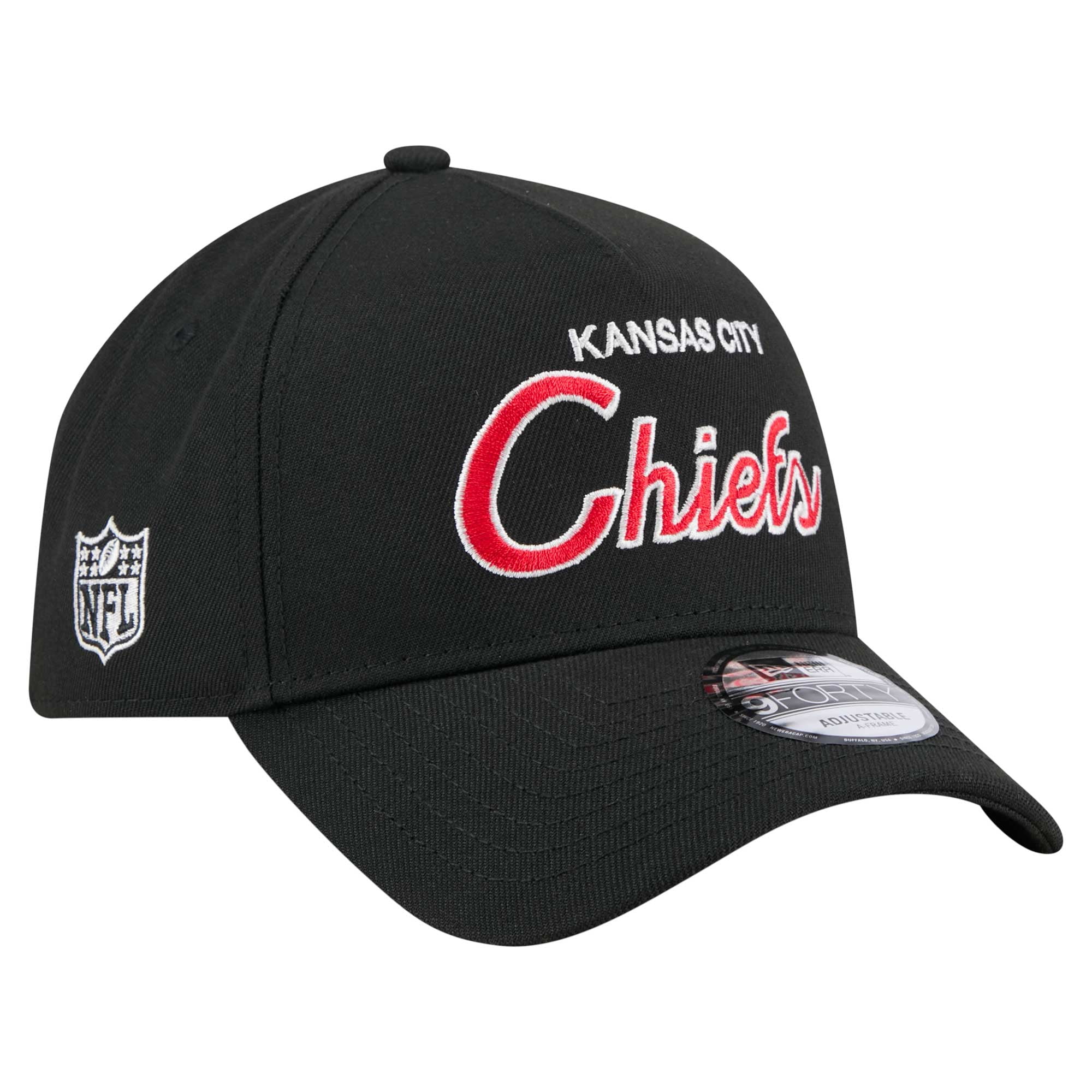 Men New Era 9Fifty Kansas City Chiefs NFL x Oakley Hat Cap Snapback Adjustable Black main image 1